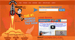 Desktop Screenshot of launchtalkshow.com